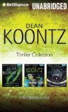 Portada de DEAN KOONTZ THRILLER NOVELLA COLLECTION: DARKNESS UNDER THE SUN, DEMON SEED, THE MOONLIT MIND BY KOONTZ, DEAN (2014) AUDIO CD