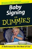 Portada de BABY SIGNING FOR DUMMIES BY JENNIFER WATSON (2006) PAPERBACK
