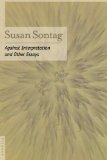 Portada de AGAINST INTERPRETATION: AND OTHER ESSAYS BY SONTAG, SUSAN (2001) PAPERBACK