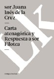 Portada de CARTA ATENAG&Oacute;RICA Y RESPUESTA A SOR FILOTEA
