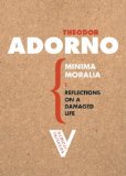 Portada de MINIMA MORALIA: REFLECTIONS ON DAMAGED LIFE (RADICAL THINKERS): REFLECTIONS ON A DAMAGED LIFE BY THEODOR W. ADORNO ( 2005 ) PAPERBACK