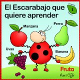 Portada de DICCIONARIO PARA NIÑOS: FRUTAS (ESPAÑOL PARA LOS NIÑOS)