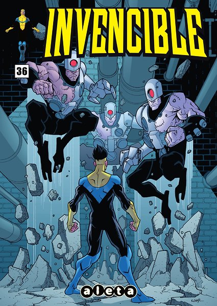 Portada de INVENCIBLE #36