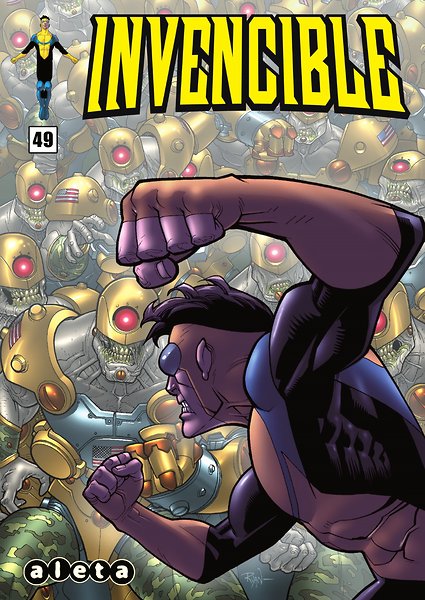 Portada de INVENCIBLE #49