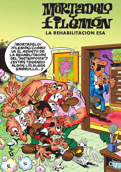 Portada de MORTADELO Y FILEMÓN. LA REHABILITACIÓN ESA