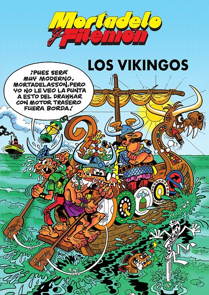 Portada de MORTADELO Y FILEMÓN. LOS VIKINGOS