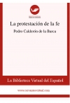 Portada de LA PROTESTACIÓN DE LA FE